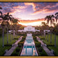 Laie Sunset Aerial