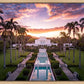Laie Sunset Aerial
