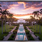 Laie Sunset Aerial