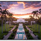 Laie Sunset Aerial