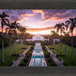 Laie Sunset Aerial