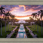 Laie Sunset Aerial