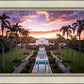 Laie Sunset Aerial