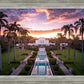 Laie Sunset Aerial