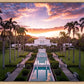 Laie Sunset Aerial