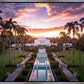Laie Sunset Aerial