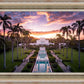 Laie Sunset Aerial