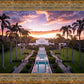 Laie Sunset Aerial
