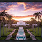 Laie Sunset Aerial