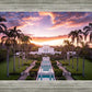 Laie Sunset Aerial