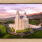 Manti Sunset From On High