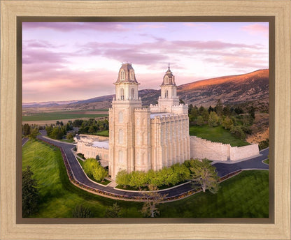 Manti Sunset From On High