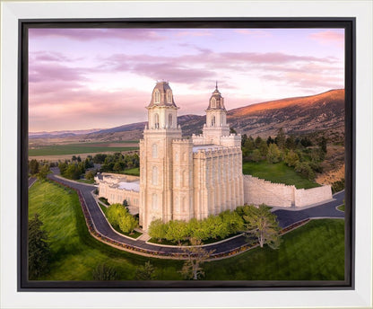 Manti Sunset From On High