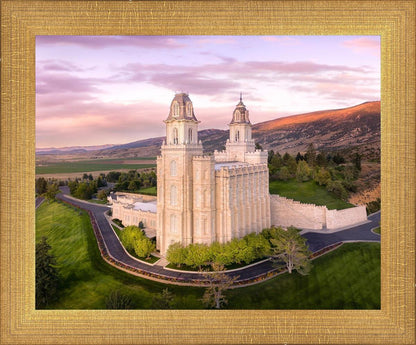 Manti Sunset From On High