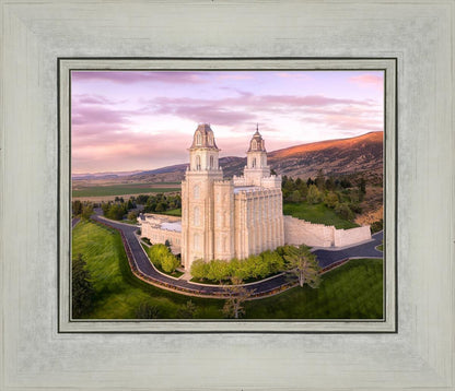 Manti Sunset From On High