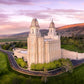 Manti Sunset From On High