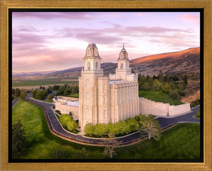 Manti Sunset From On High