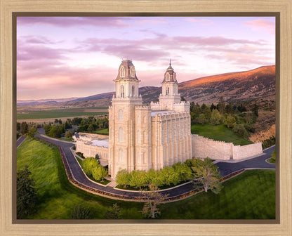Manti Sunset From On High