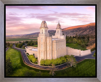 Manti Sunset From On High