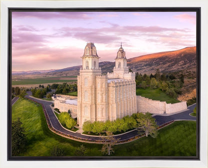 Manti Sunset From On High