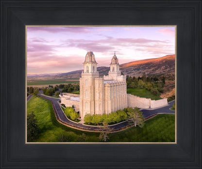 Manti Sunset From On High