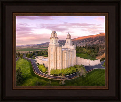 Manti Sunset From On High