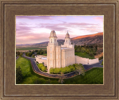 Manti Sunset From On High