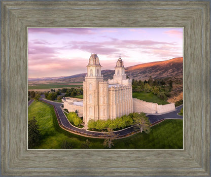 Manti Sunset From On High