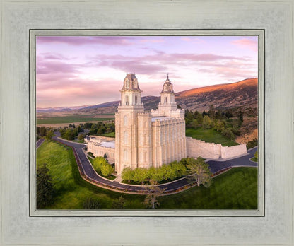 Manti Sunset From On High