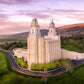 Manti Sunset From On High