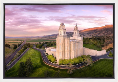 Manti Sunset From On High