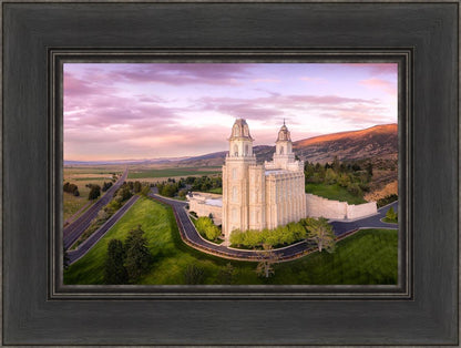 Manti Sunset From On High