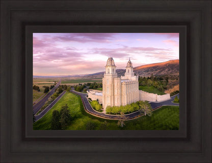 Manti Sunset From On High