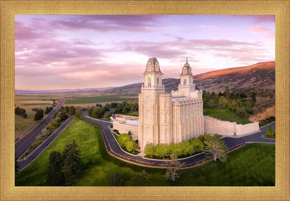 Manti Sunset From On High