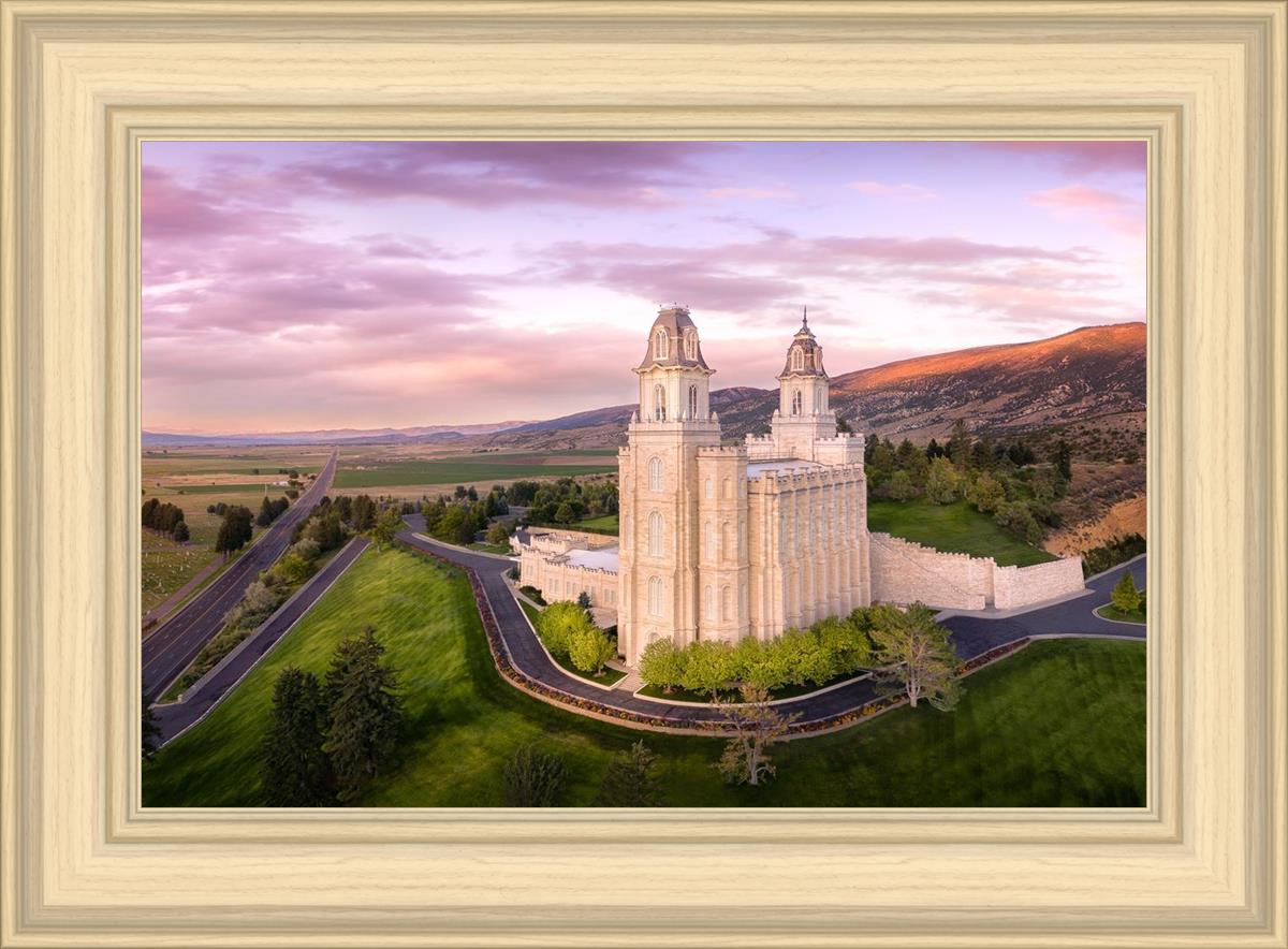 Manti Sunset From On High