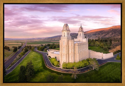 Manti Sunset From On High