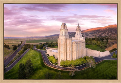 Manti Sunset From On High
