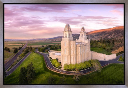 Manti Sunset From On High