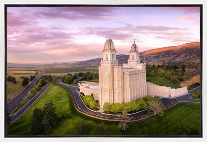 Manti Sunset From On High