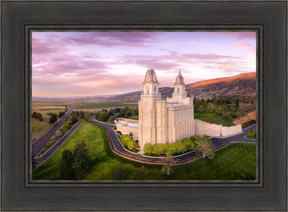 Manti Sunset From On High