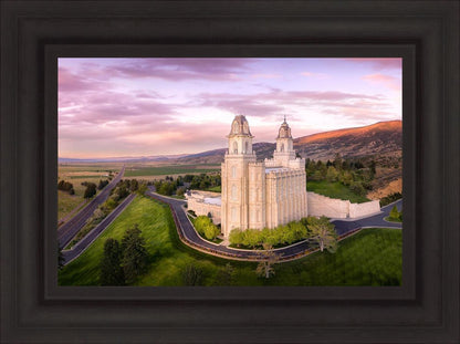 Manti Sunset From On High