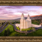 Manti Sunset From On High