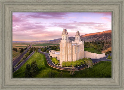 Manti Sunset From On High