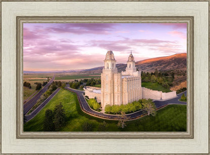 Manti Sunset From On High