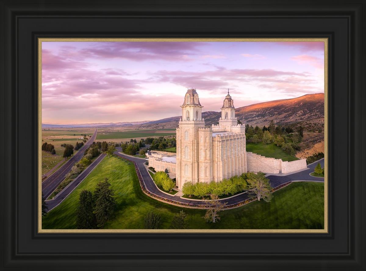 Manti Sunset From On High