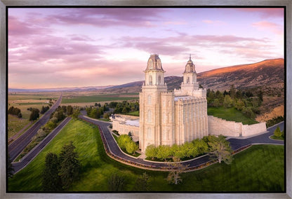 Manti Sunset From On High