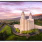 Manti Sunset From On High