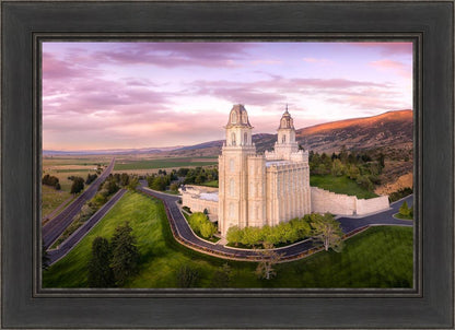 Manti Sunset From On High