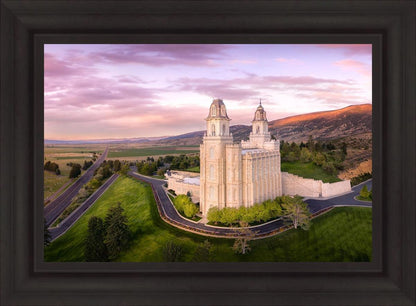 Manti Sunset From On High