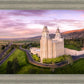Manti Sunset From On High